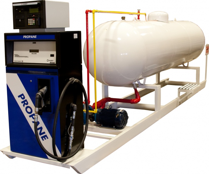 Propane filling station